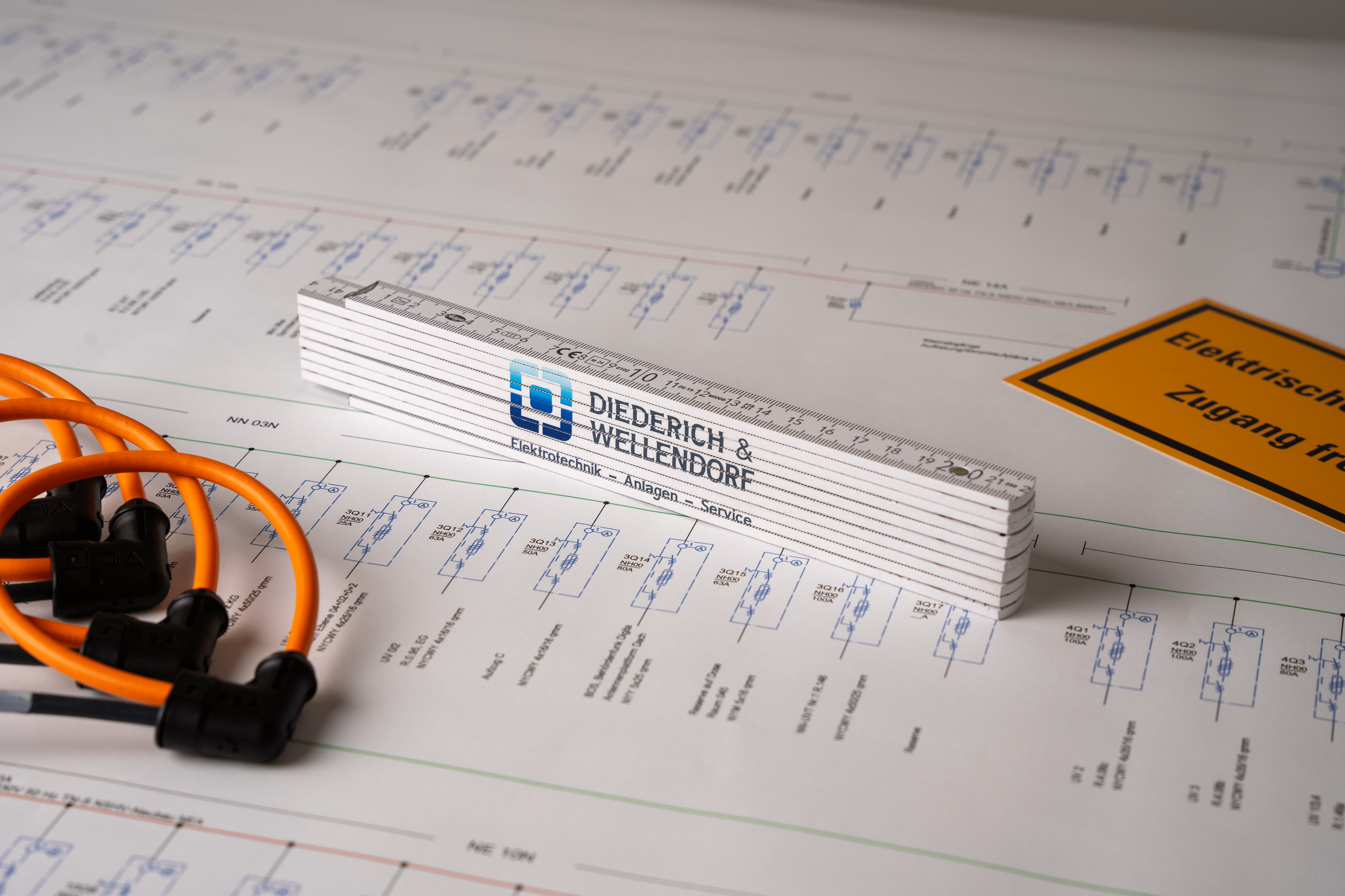 Elektroinstallation bei Diederich & Wellendorf