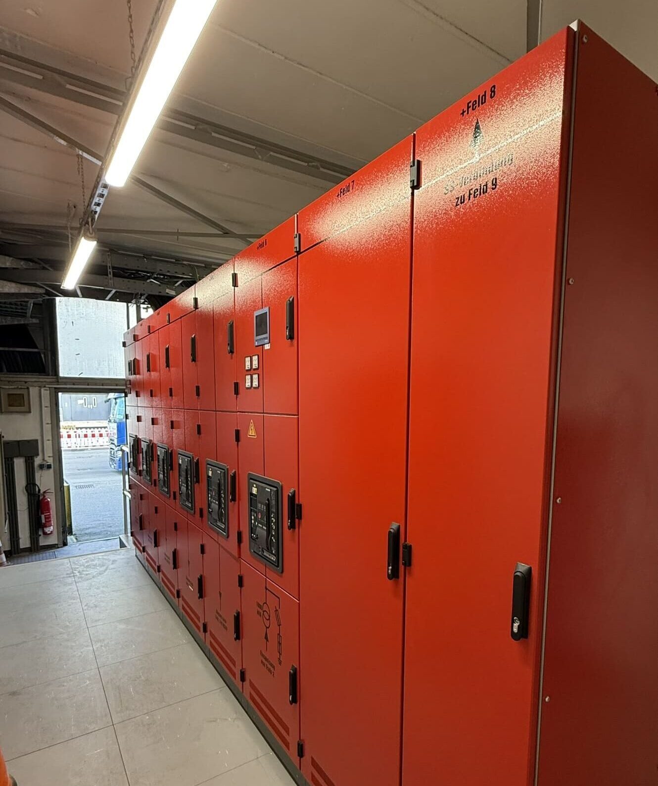 Elektrotechnische Anlagen im Einsatz